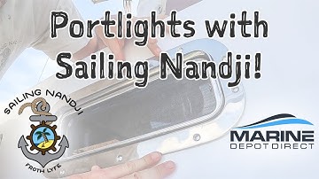 Our Portlights on Sailing Nandji!