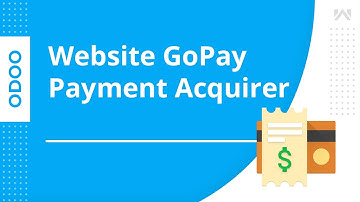 Odoo Website GoPay Payment Acquirer Tutorial Video