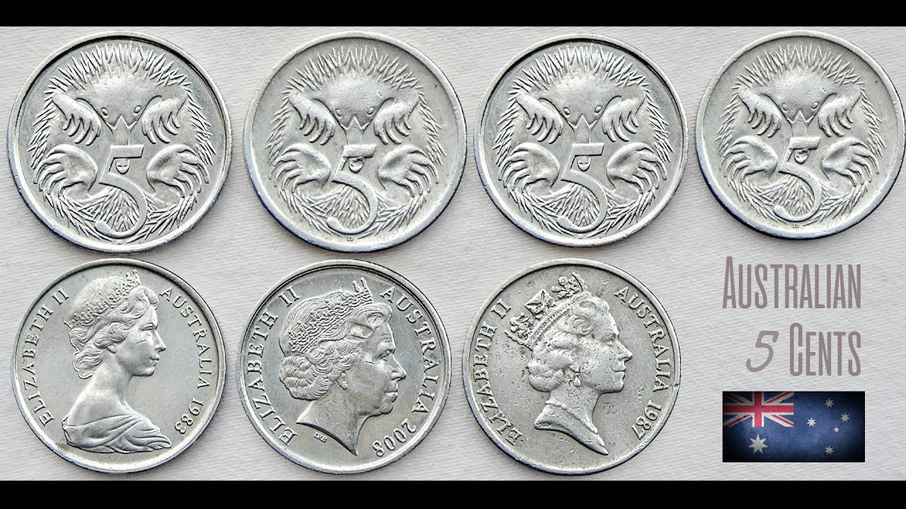 Australian 5 Cents Coins Australia YouTube Australian 5 Cents Coins Australia YouTube