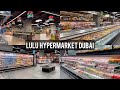 Lulu hypermarket dubai 2022  4k  grocery shopping 