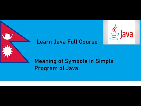 Simple Addition of Two numbers in Java in Intellij IDEA. || Meaning of every symbols in Java Program