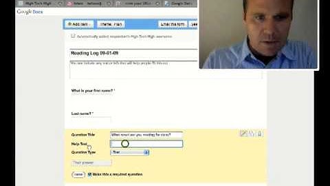 Going Paperless with Google Forms