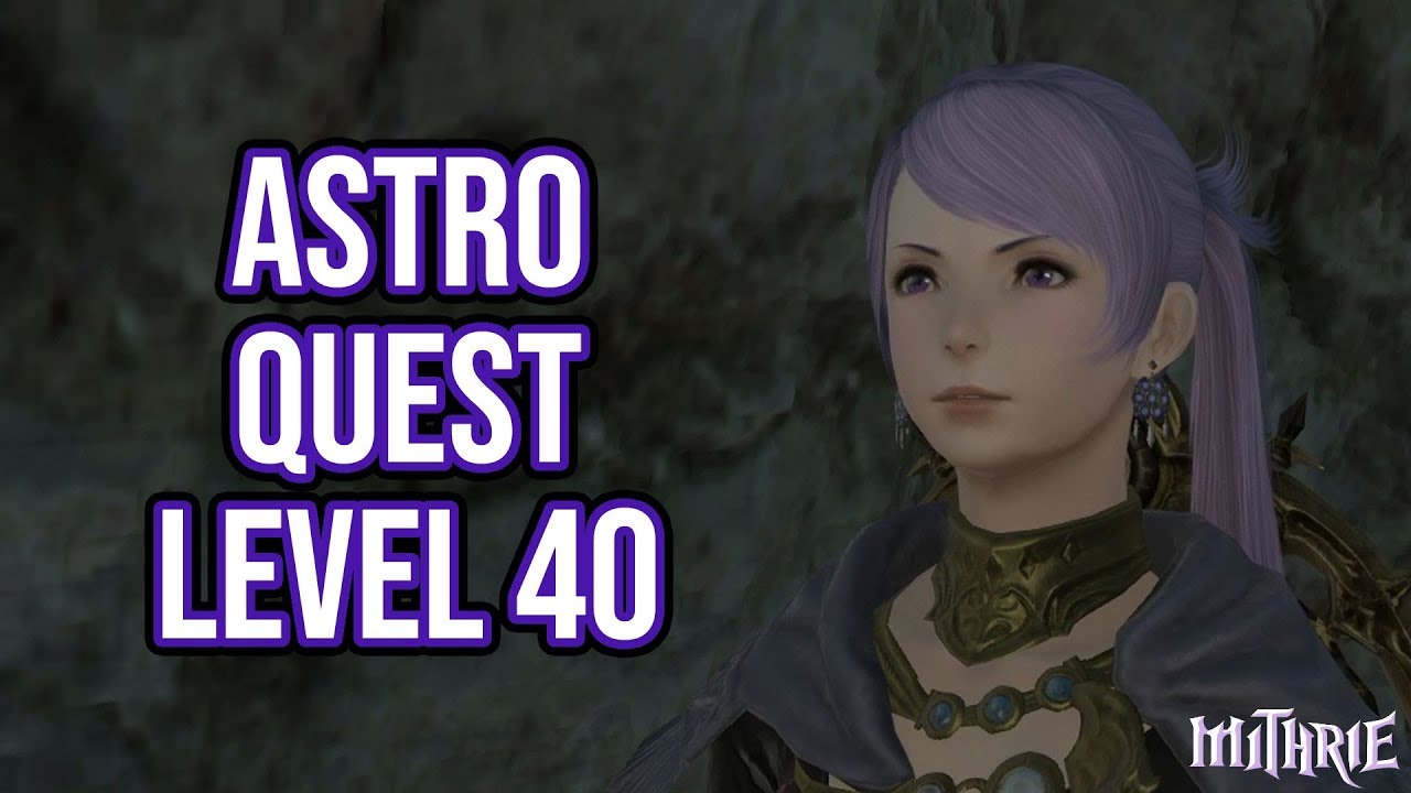 FFXIV Astrologian. Level quest