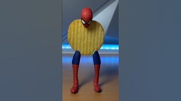Spider-Man’s CRUNCHY Adventures #stopmotion