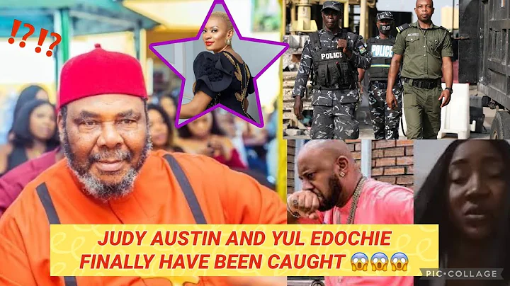 JUDY AUSTIN AND YUL EDOCHIE HAVE BEEN CAUGHT BY IKEJA HIGH COURT FROM LAGOS…PETE EDOCHIE IN TEARS😱