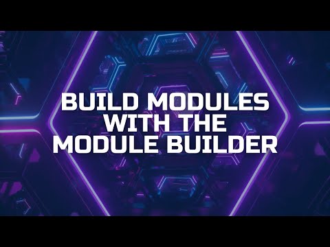 Capa de Build Modules with the Module Builder