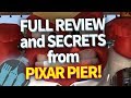 FULL REVIEW and SECRETS from PIXAR PIER!