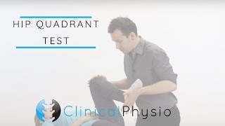 Hip Quadrant Test | Clinical Physio