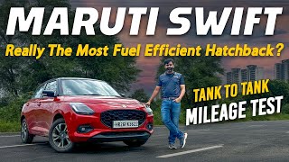 Maruti Swift AMT Mileage Test using Tank-to-tank Method w/ Drive Impressions