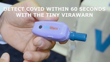 ViraWarn fits in your pocket and detects COVID in under 60 seconds