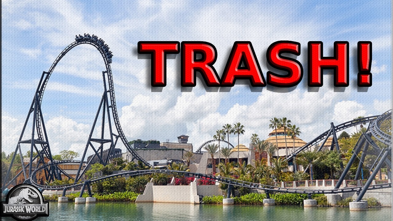 VelociCoaster is the WORST Roller Coaster Ever Built! - YouTube