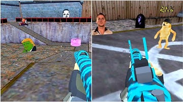 Nextbots Sandbox Shooter Gameplay 37 DeathMatch 2, Sandbox Android Games  ios Walkthrough Simulator