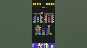 Ball Sort Puzzle Level 970