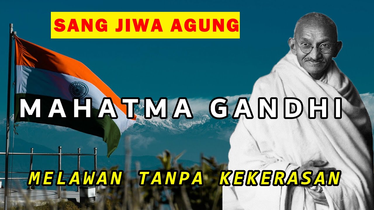 Mahatma Gandhi: Simbol Perdamaian Dunia yang Menginspirasi