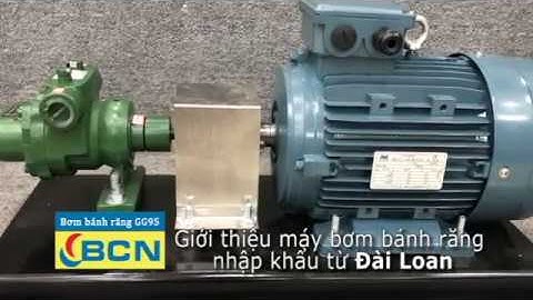 Máy bơm bánh răng ăn khớp trong ĐÀI LOAN (Kuang Chen) | MODEL GG95