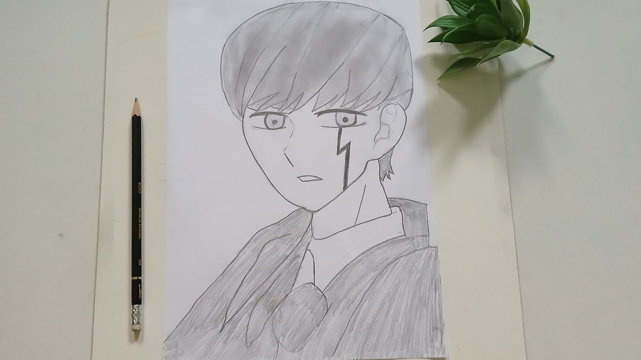 How to draw a Masha from Mashle Magic and muscle /Step by Step - YouTube