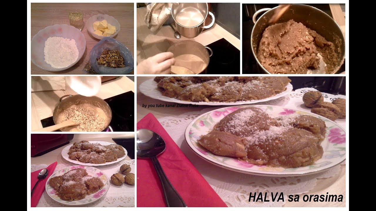 HALVA bosanski recept YouTube