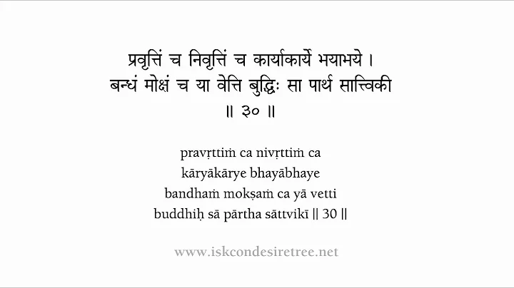 Bhagavad Gita Chapter 18 Sanskrit Recitation By His Grace Radha Gopinath Das
