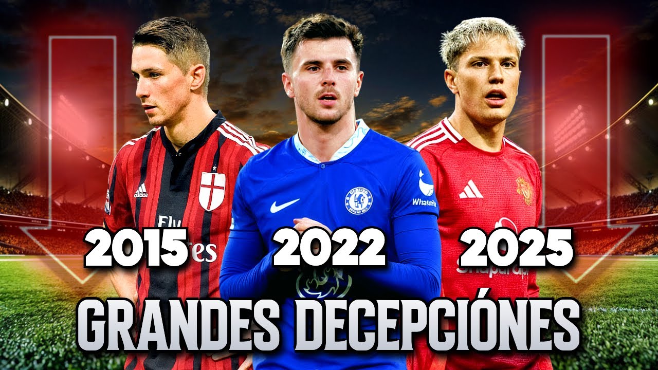 El Equipo DECEPCIÓN de Cada Temporada (2010-2025)