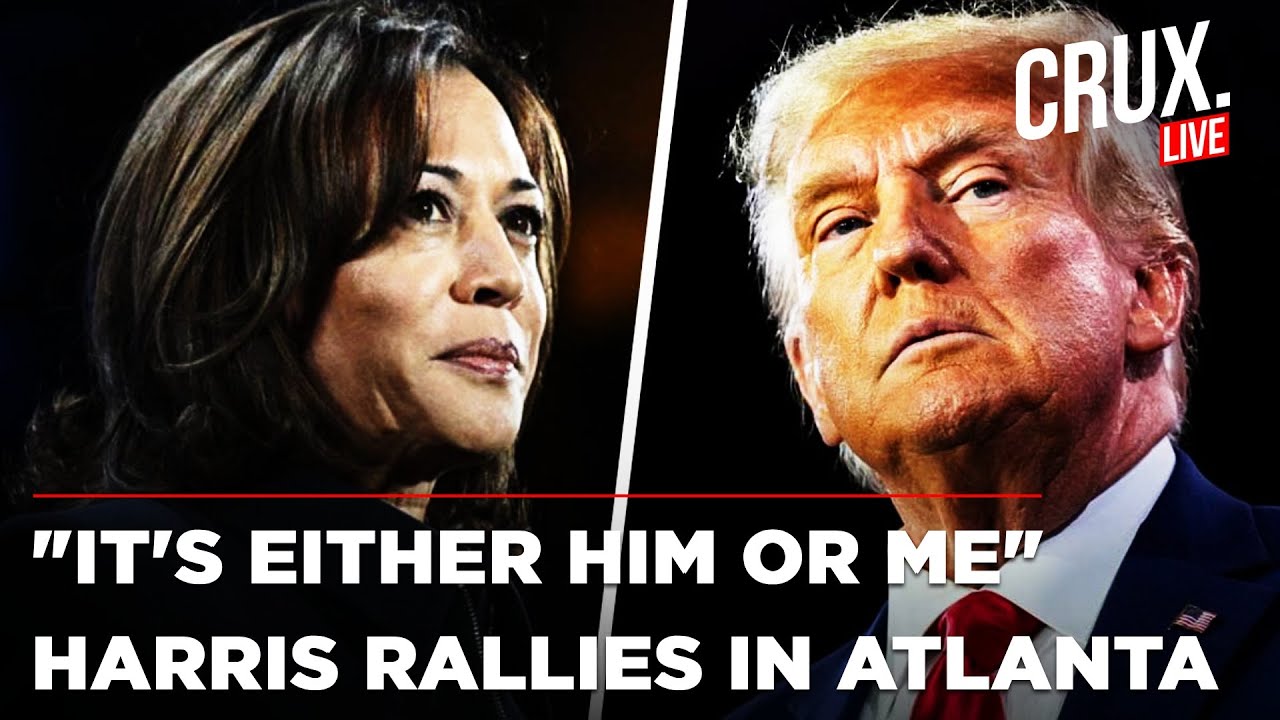 Kamala Harris Live | Harris' Last Rally In Atlanta, Georgia Brings Out ...