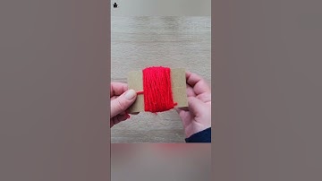 Quick and Easy How To Make PomPom / 5 minutes craft