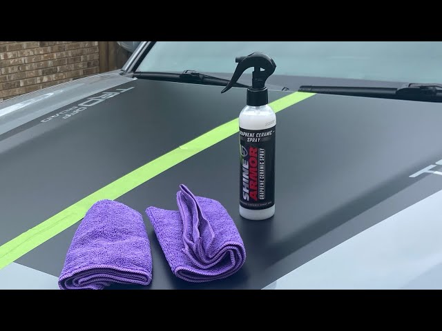 Shine Armor Graphene Ceramic Spray Review @shinearmor 