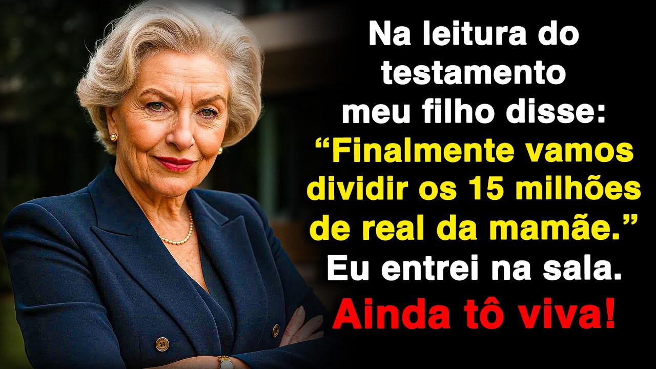 No testamento, meu filho disse: 