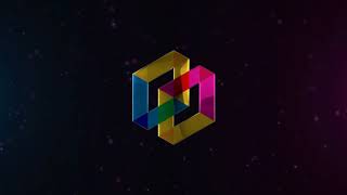 Flowing Particles Explosion Logo