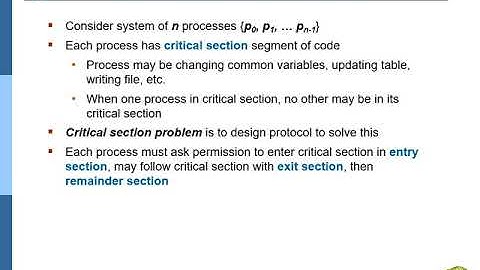 CSC520:Chapter6 Process Synchronization-Part2