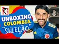 UNBOXING CAMISA DE TIME SELEÇÃO DA COLÔMBIA CAMISA AZUL - spkits.com