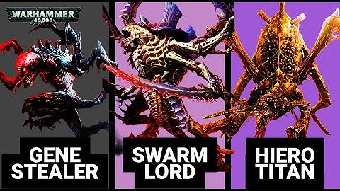 EVERY SINGLE TYRANID BIOFORM EXPLAINED! - WARHAMMER 40K LORE