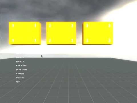 Source Engine - 3D Menu Background Interaction - Test
