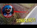 DRONE CATCHES SONIC.EXE AT HAUNTED FOREST RUNNING AROUND!! HE CAME AFTER US!!