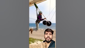my very favorite way to launch a hang glider 🥰 #hanggliding