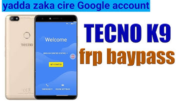 Yadda ake cire Google account Tecno K9 #Tecno K9 frp bypass