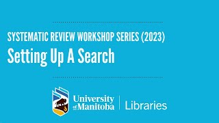Information Part 2: Setting Up A Search (2023) News
