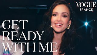 Jessica Alba Gets Ready For The Balmain Show at Paris Fashion Week | Vogue France