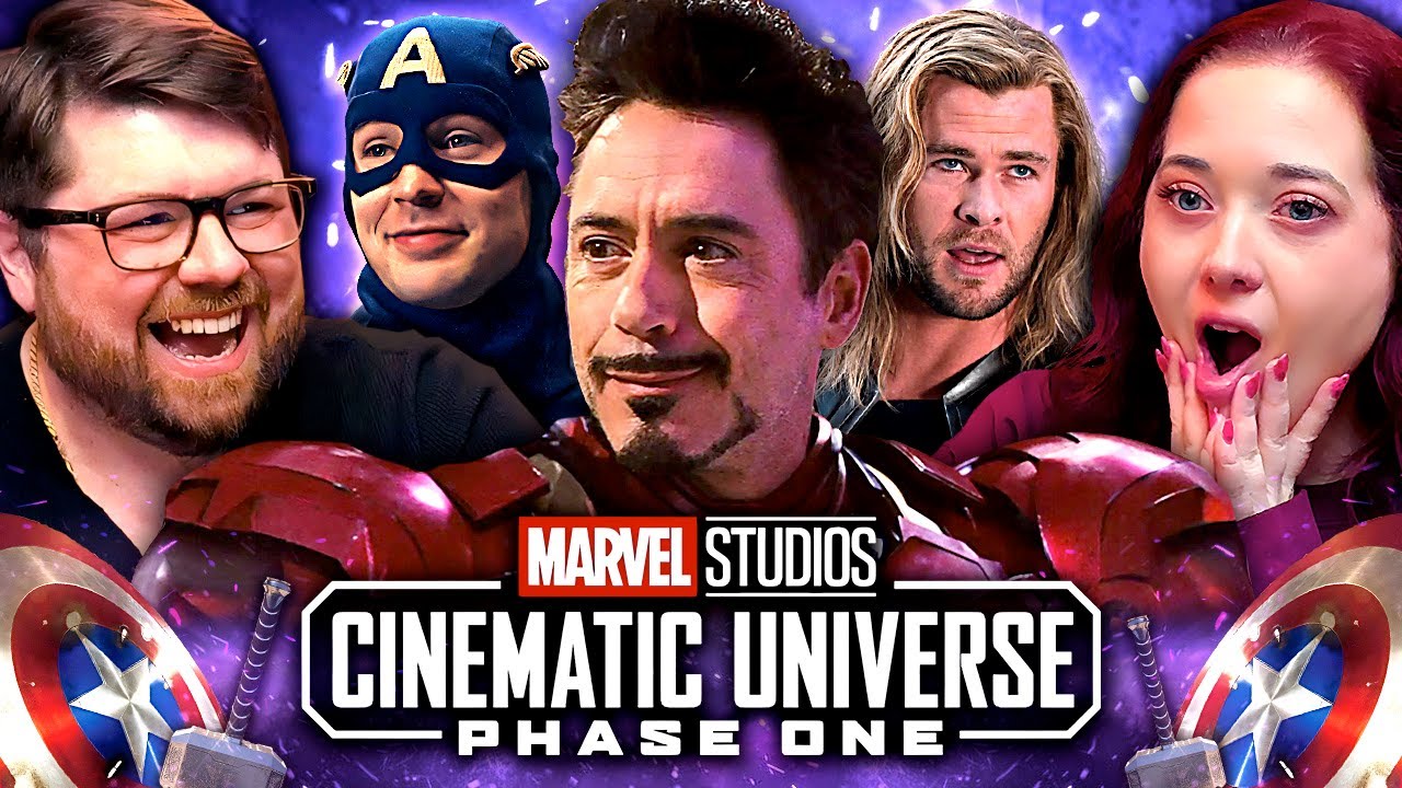 We BINGED The **MARVEL CINEMATIC UNIVERSE - PHASE 1** - Absolutely INCREDIBLE