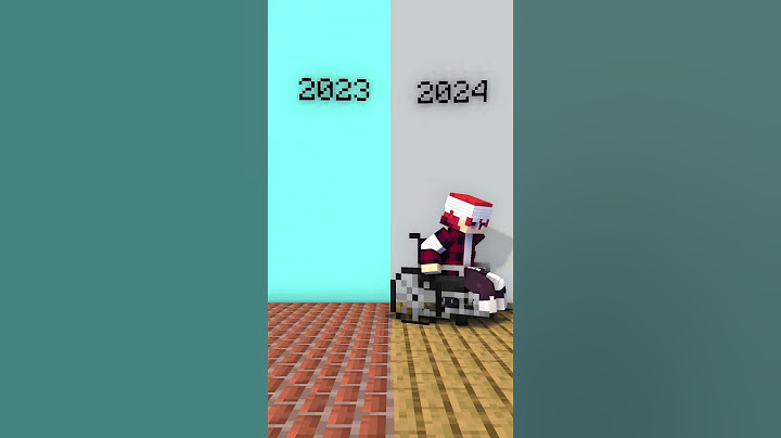 2023 Vs 2024 Minecraft  #sauriengtv #sinhtoteam #minecraft