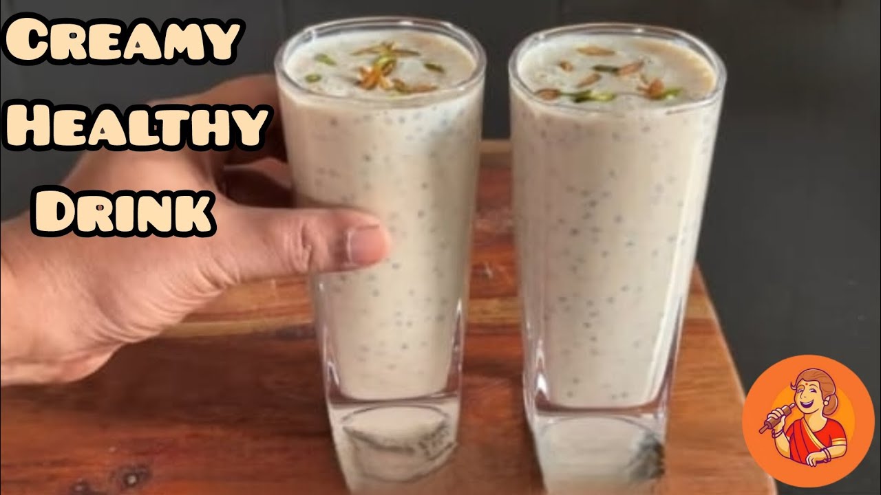 Holi special Drink Recipe - Creamy & Healthy Drink Recipe | Instant Drink for Guests |
