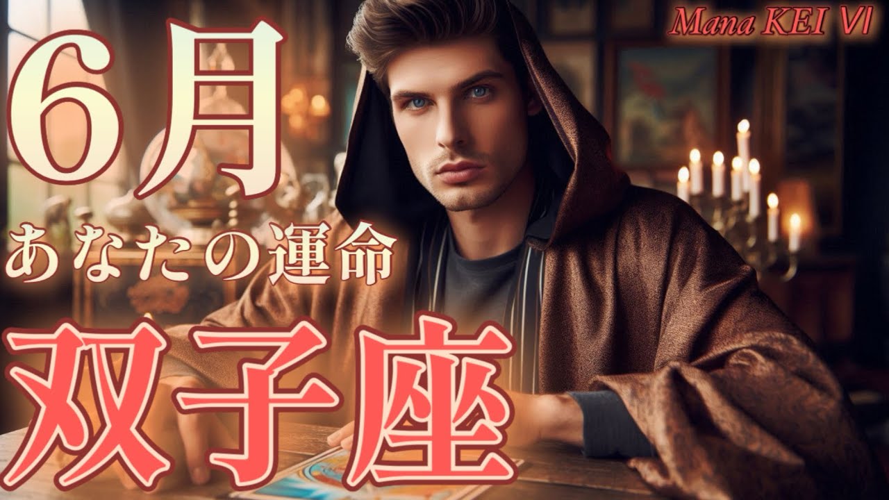 2025年6月双子座リーディング♊️2種類のタロットカードとオラクルカードが導く今月の運勢🔮