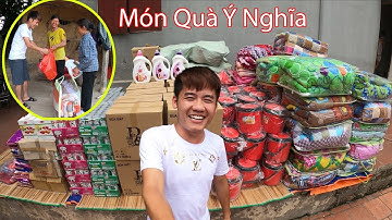 Hưng Vlog - Cùng Mẹ Bà Tân Vlog Tặng Món Quà Ý Nghĩa Giúp Người Nghèo