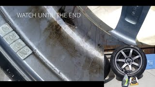Music Only - Testing a new Rim Cleaner on Matte Gunmetal