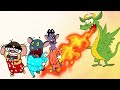 Rat-A-Tat |Chasing Spitting Dragon & Mouse Fire Battle Life Run |Chotoonz Kids Funny #Cartoon Videos