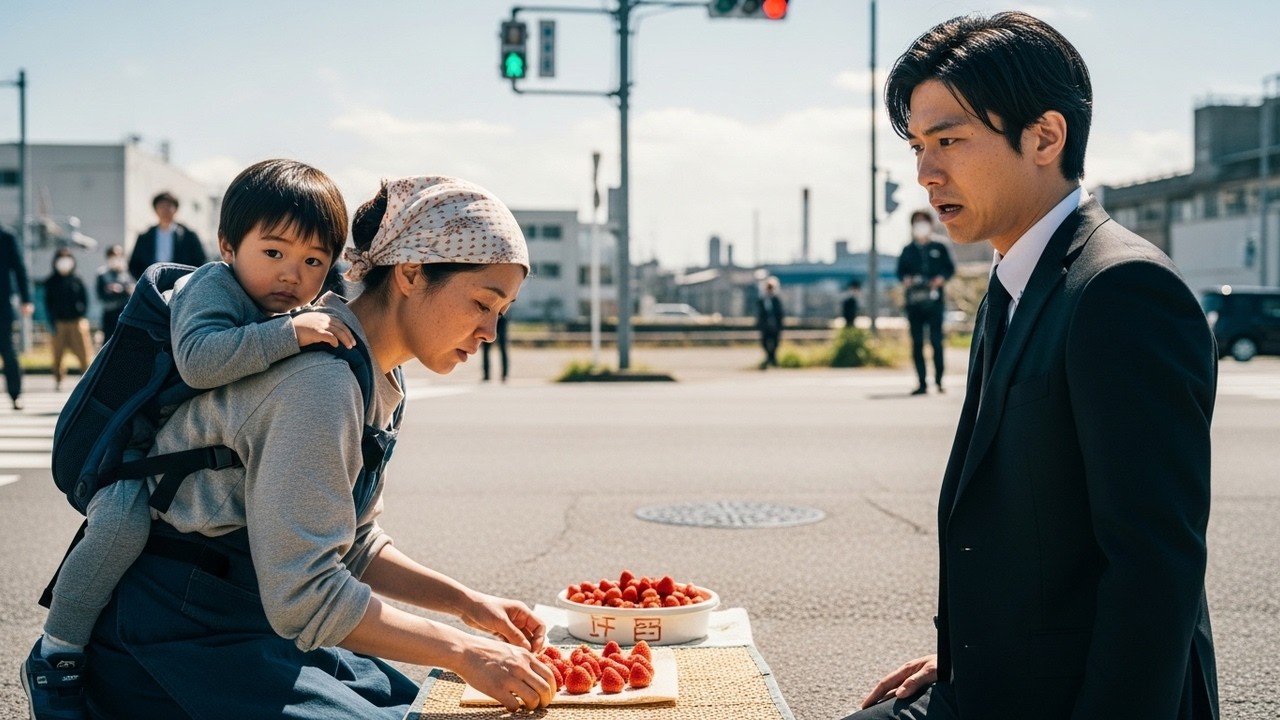 苺売りの母  - 5年ぶりに再会した大富豪の元カレ - **息子の「パパ？」の一言で彼の顔が凍り付く