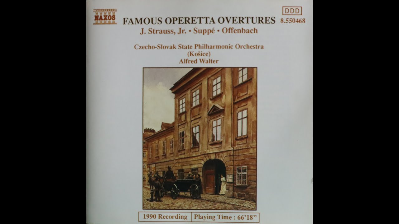 その他 OPERETTA OVERTURES [CD] Famous Operetta Overtures - Alfred Walter, CzechoSlovak State