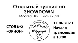 11.06.2023 &quot;Московский Олимп&quot; Стол &quot;Орион&quot;