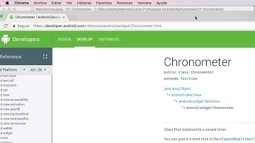 Chronometer en Android - Bytes