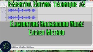 Essential Editing Tip #2 Removing Background Noise With Audacity's Noise Gate Plugin