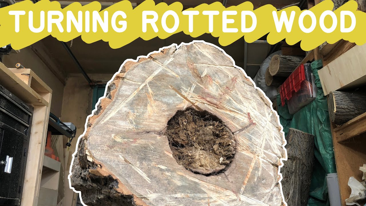 Woodturning (Ep. 10) - Huge Rotting Box Elder - YouTube
